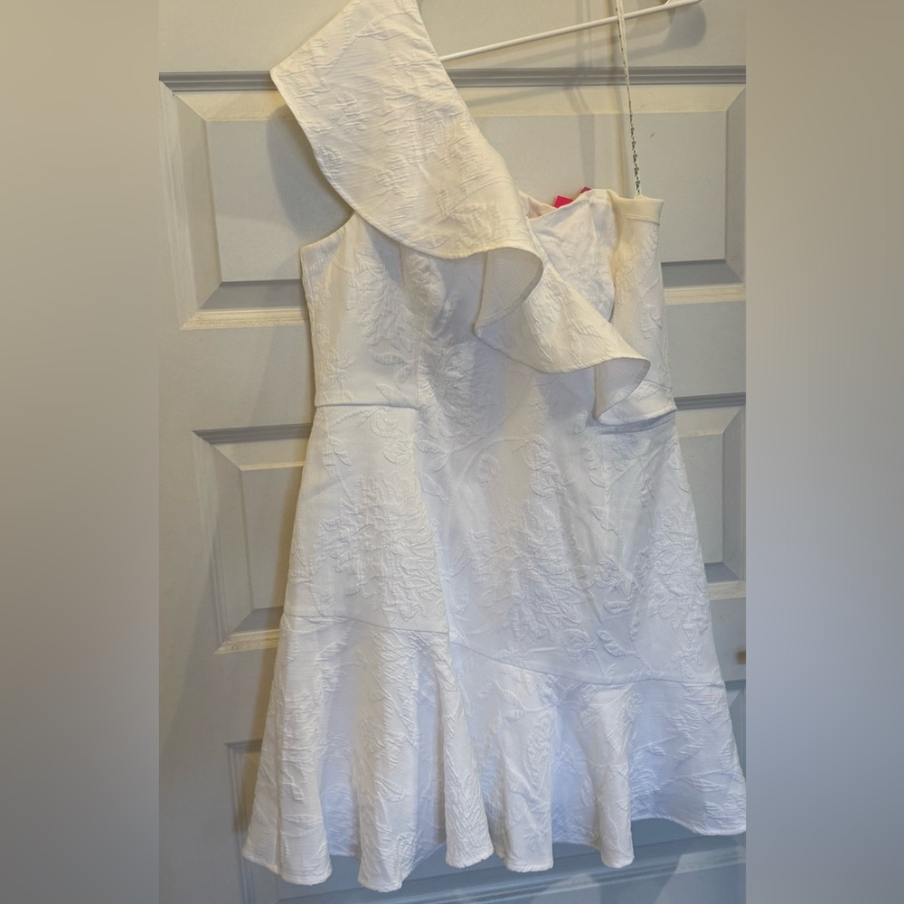 Lilly Pulitzer NWT Arlana one shoulder white romper